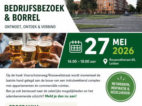 Bedrijfsbezoek en borrel bij BLEI 2026